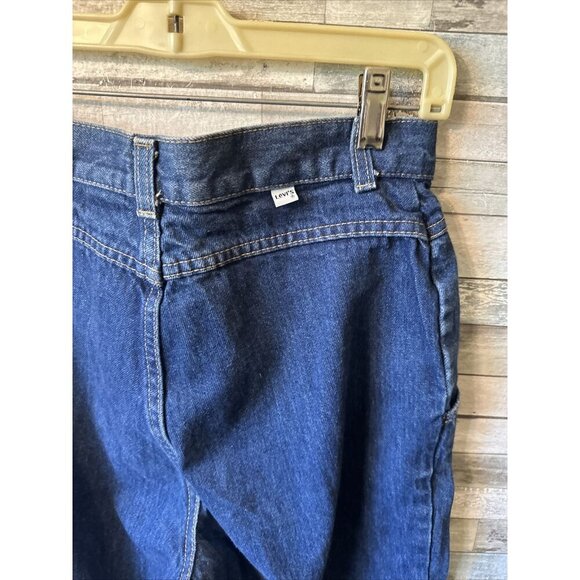 Vintage Levis Tapered Jeans Women’s Size 14 High Rise Pleated Front Made in USA - Picture 13 of 16